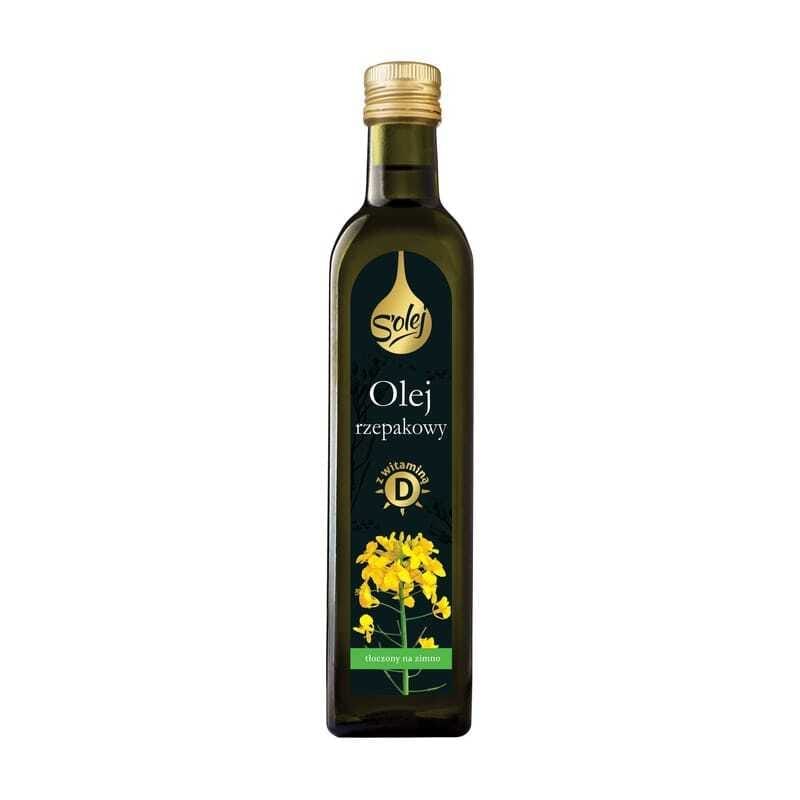 Huile de colza à la vitamine D, pressée à froid Oleofarm (250 ml)