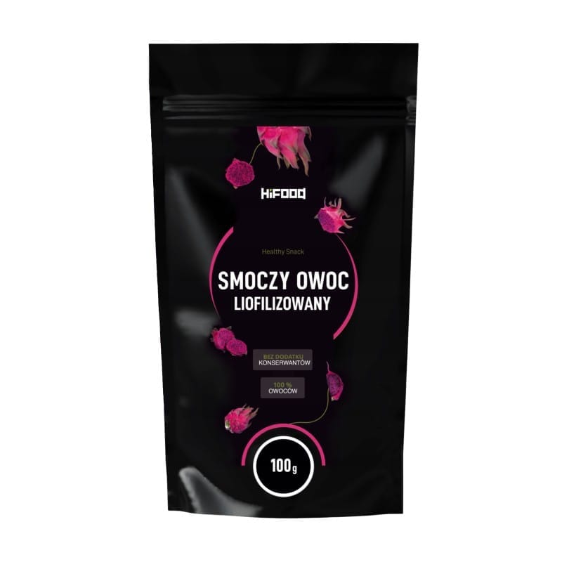 Pitaya rose en poudre – lyophilisée HiFOOD (100 g)