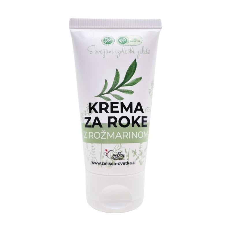 Crème pour les mains au romarin Cvetka (50 ml)
