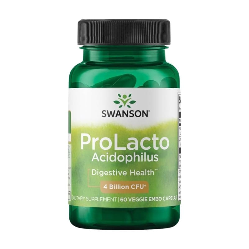 ProLacto Acidophilus – 4 milliards d’UFC Swanson (60 gélules)