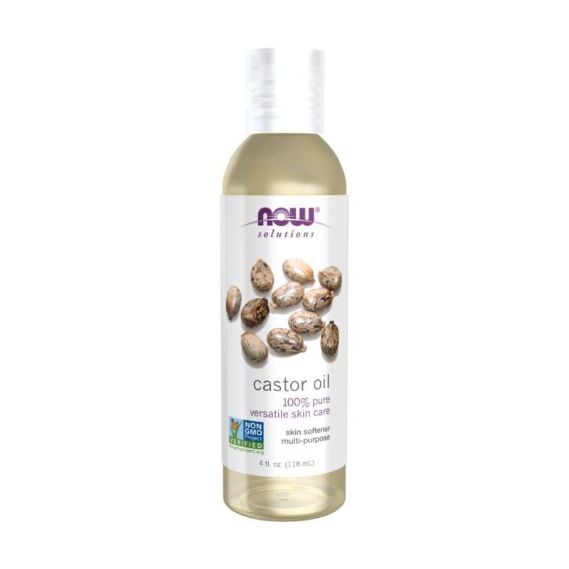 Huile de ricin - cosmétique NOW (118 ml)