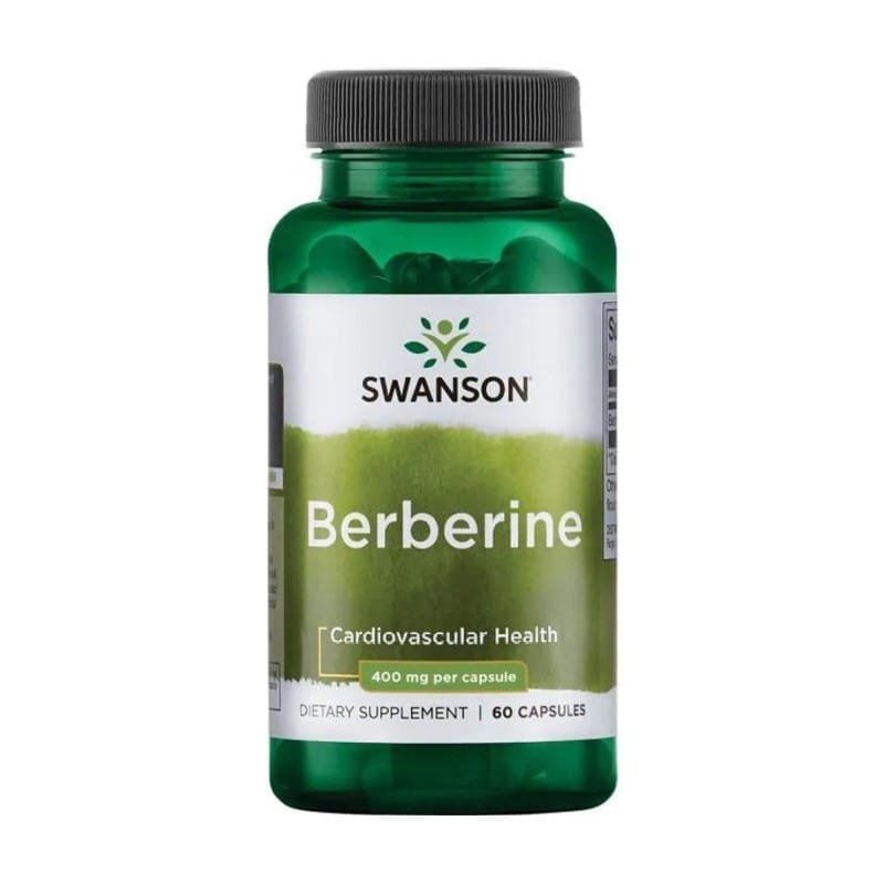Berbérine Swanson, 400 mg (60 gélules)