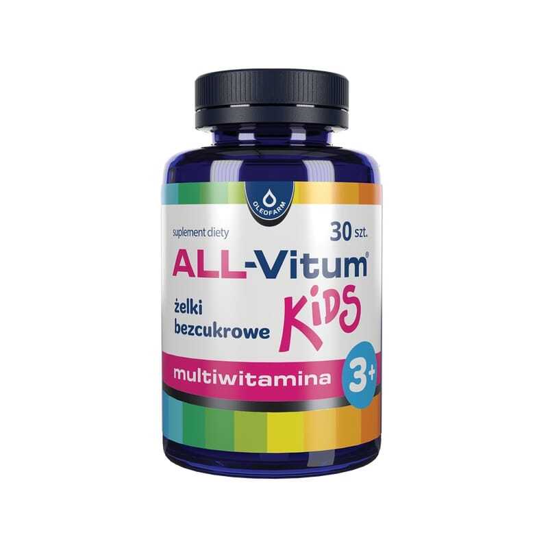 Multivitamines pour enfants ALL-Vitum Oleofarm (30 gommes)