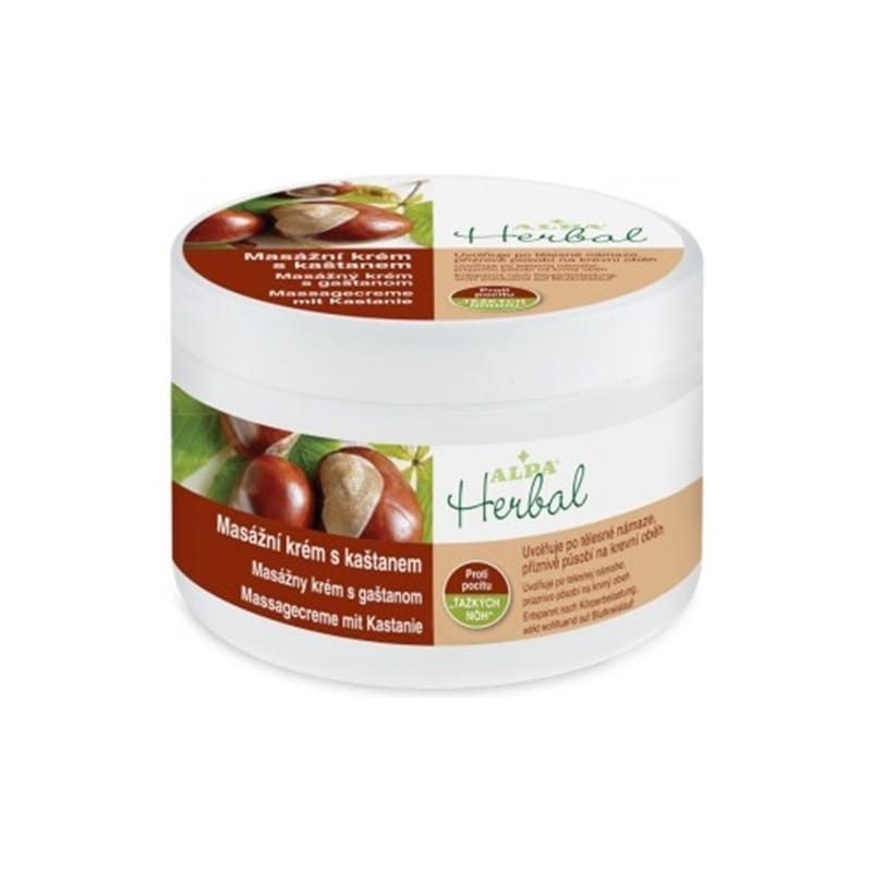 Crème de massage au marron d’Inde Alpa (250 ml)