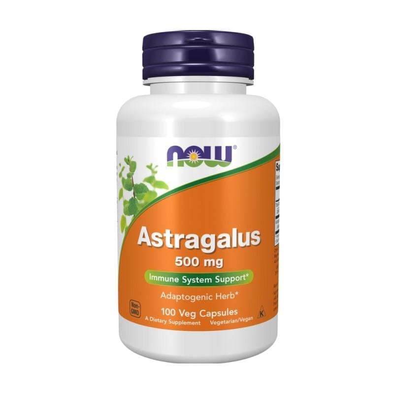 Astragale NOW, 500 mg (100 gélules)