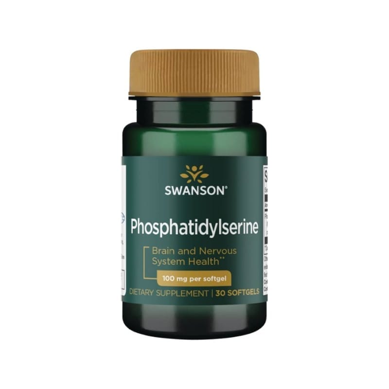 Phosphatidylsérine Swanson, 100 mg (30 capsules molles)