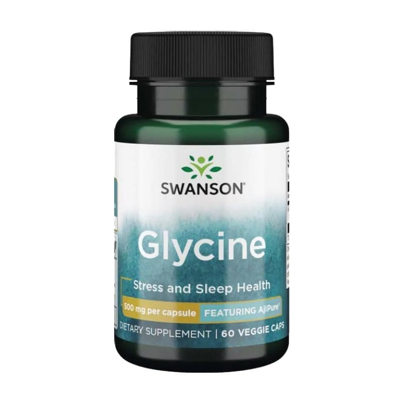 Glycine Swanson, 500 mg (60 gélules)