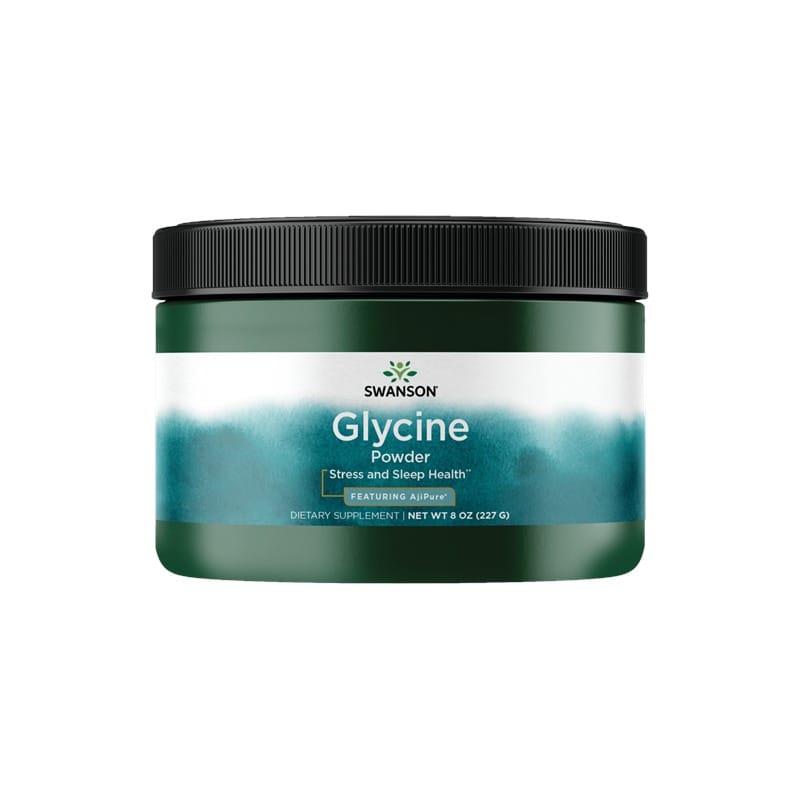 Glycine en poudre Swanson (227 g)