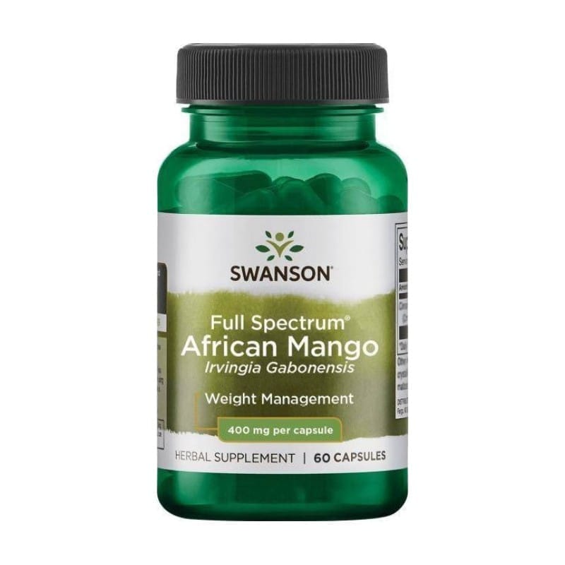Mangue africaine Swanson, 400 mg (60 gélules)
