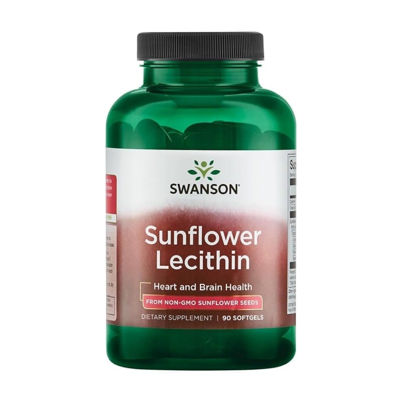 Lécithine de tournesol Swanson (90 capsules molles)