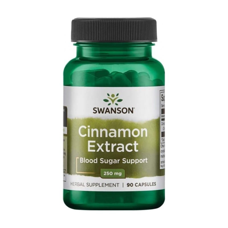Extrait de cannelle Swanson, 250 mg (90 gélules)
