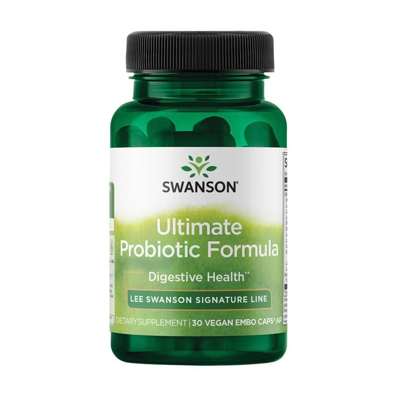 Formule probiotique ultime avec FOS Swanson (30 gélules)
