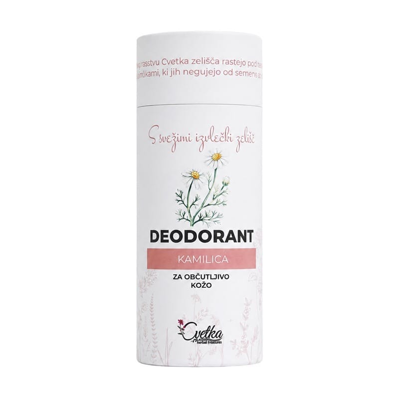 Déodorant bio aux plantes à la camomille Cvetka (50 ml)