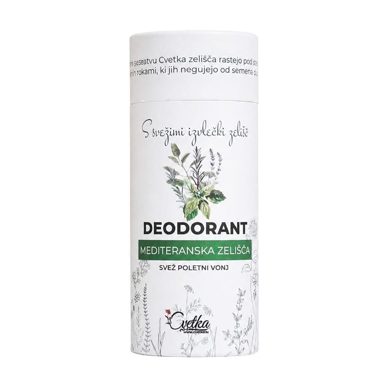 Déodorant bio aux herbes méditerranéennes Cvetka (50 ml)