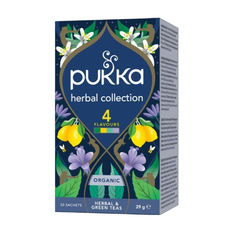 Collection de 4 tisanes Pukka (20 sachets)