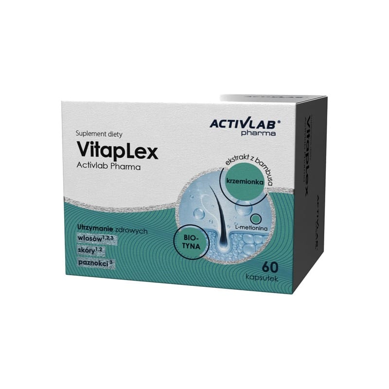 Complexe cheveux, peau et ongles – Vitaplex Activlab Pharma (60 gélules)