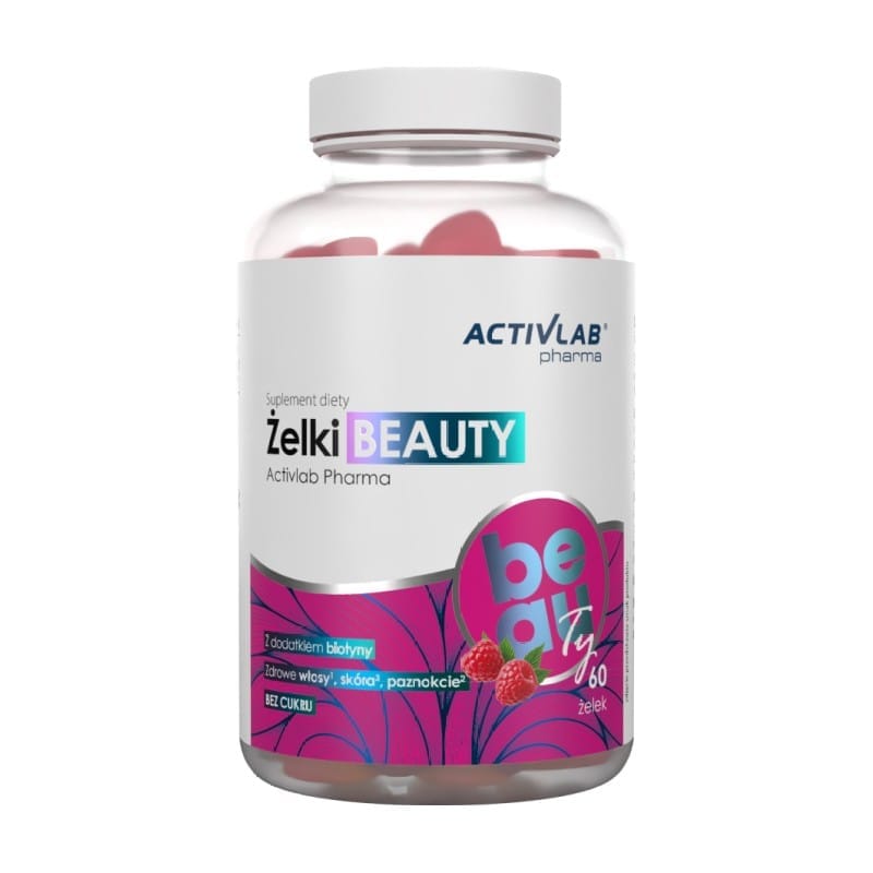 Gummies pour les cheveux, la peau et les ongles Activlab Pharma (60 gummies)