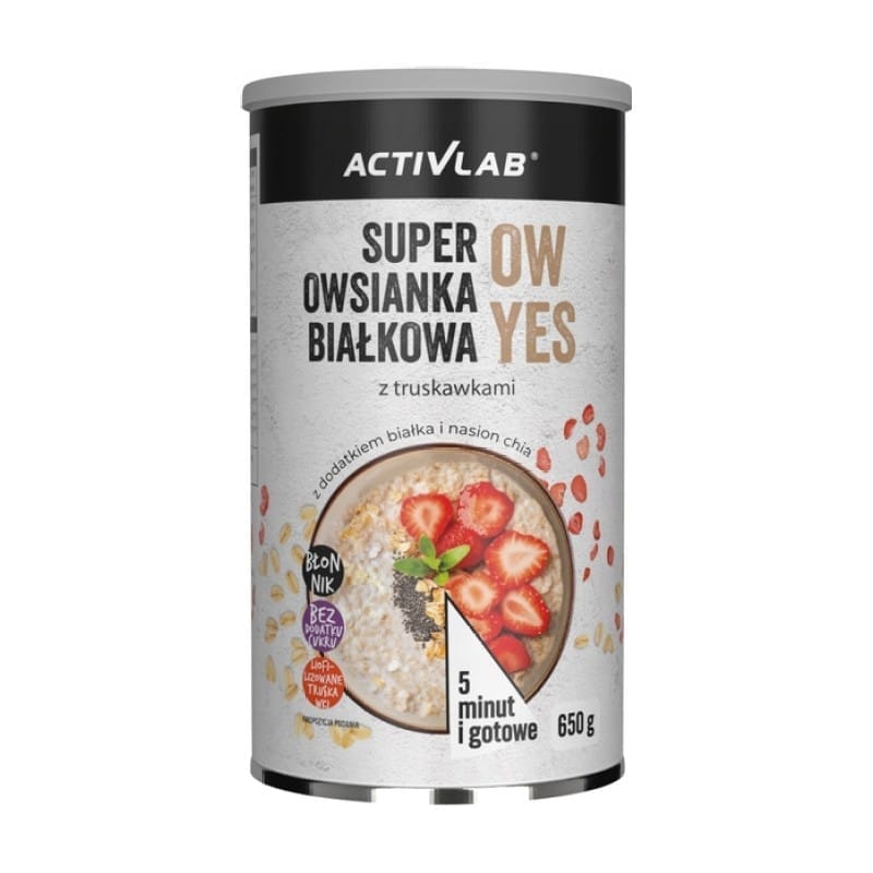 Super porridge aux fraises Activlab (650 g)