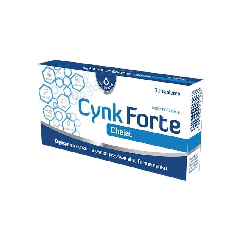 Zinc forte Oleofarm, 15 mg (30 comprimés)
