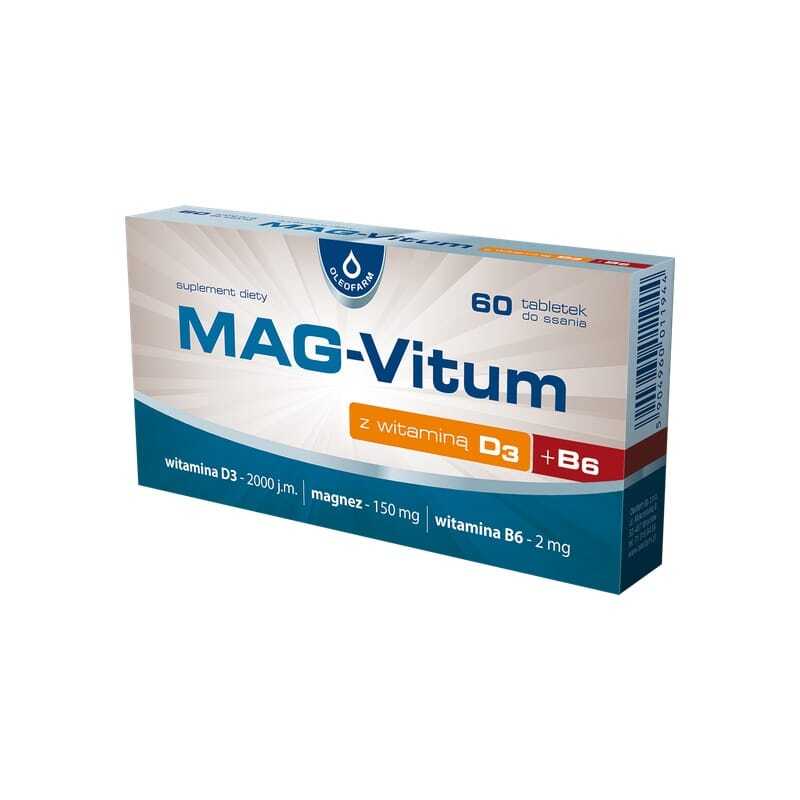 MAG-Vitum B6 Oleofarm (60 comprimés)