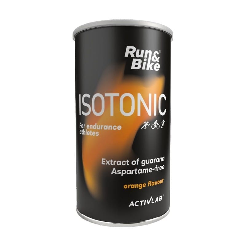 Boisson isotonique en poudre Run&Bike Activlab, goût orange (475 g)