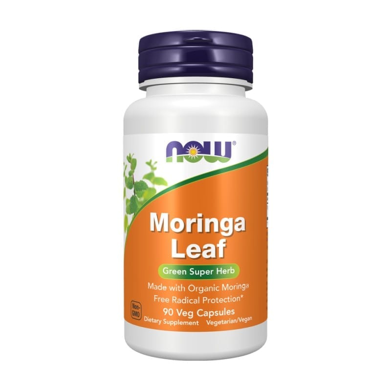 Feuilles de moringa NOW (90 gélules)