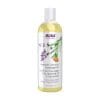 Huile de massage à la lavande et à l’amande NOW (473 ml)