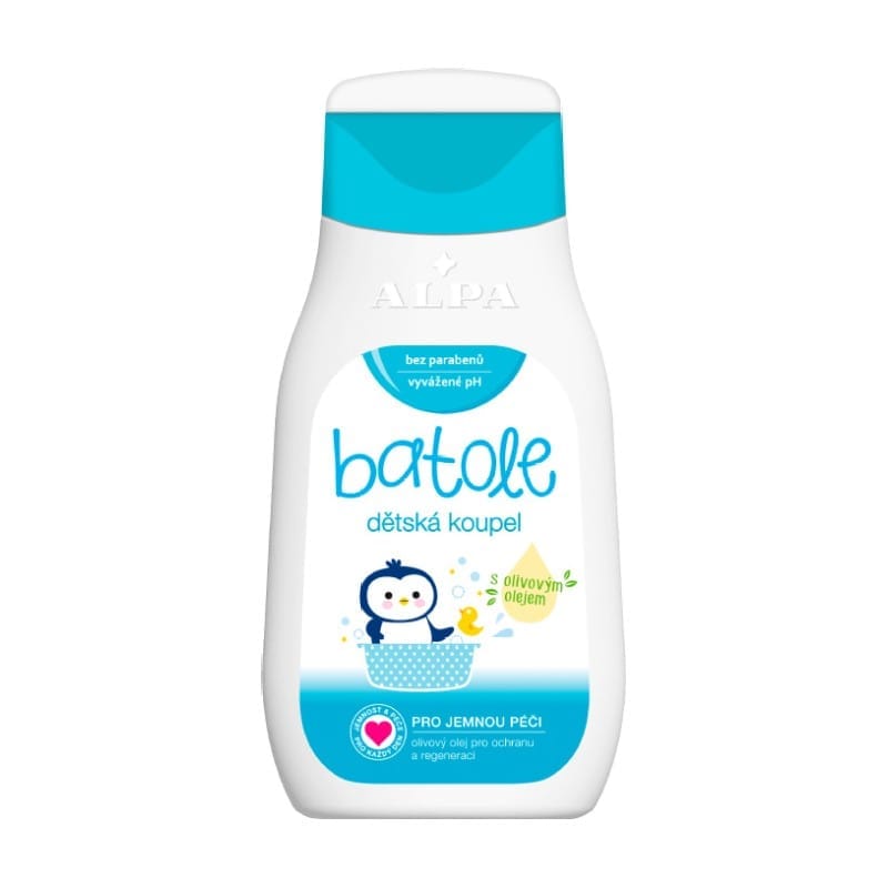 Bain bébé à l’huile d’olive BATOLE Alpa (200 ml)