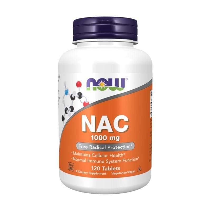 NAC NOW, 1000 mg (120 comprimés)