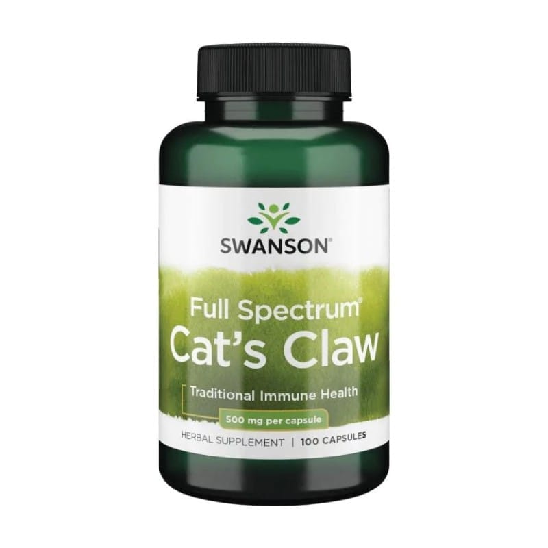 Griffe de chat Swanson, 500 mg (100 gélules)