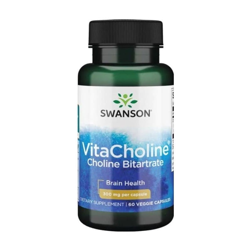 VitaCholine Swanson, 300 mg (60 gélules)