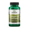 Gingembre et curcuma Swanson (60 gélules)