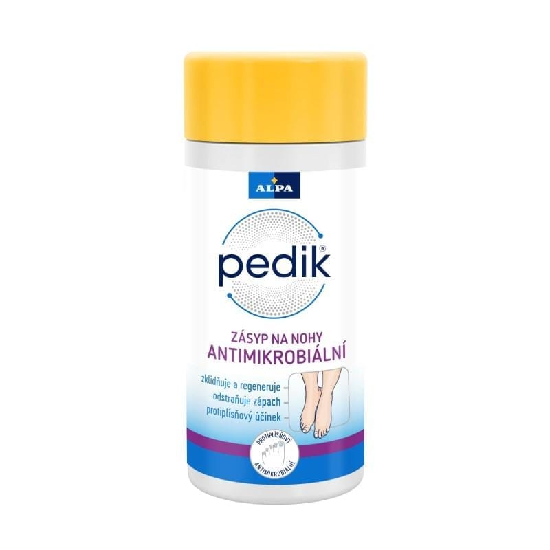 Poudre pour les pieds à l’actif antimicrobien Alpa (100 g)