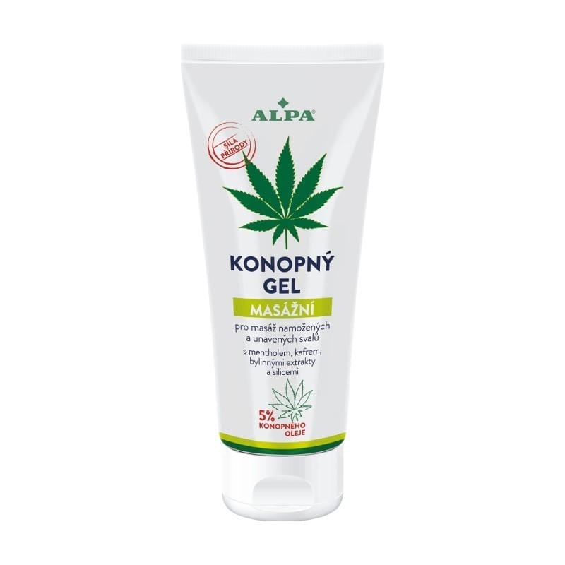 Gel de massage au chanvre Alpa (100 ml)