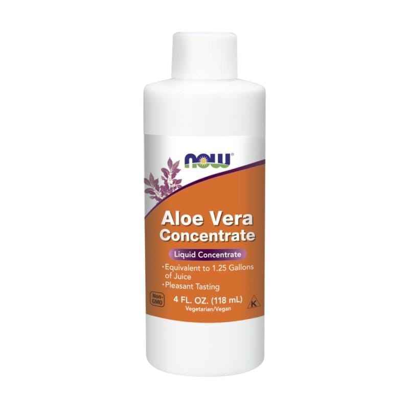 Concentré d’aloe vera liquide NOW (118 ml)