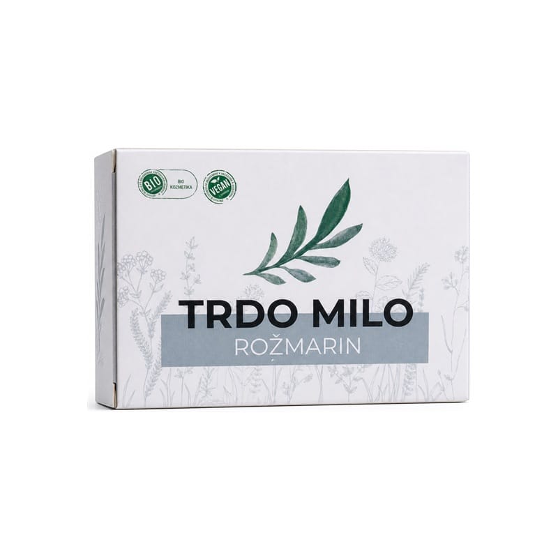 Savon solide bio au romarin Cvetka (100 g)