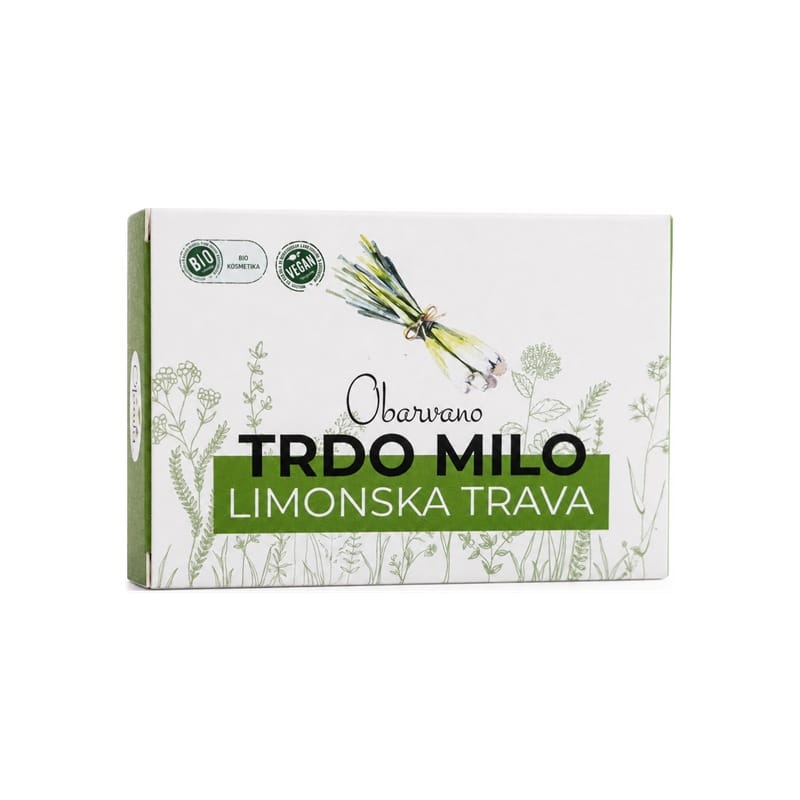 Savon solide bio à la citronnelle Cvetka (100 g)