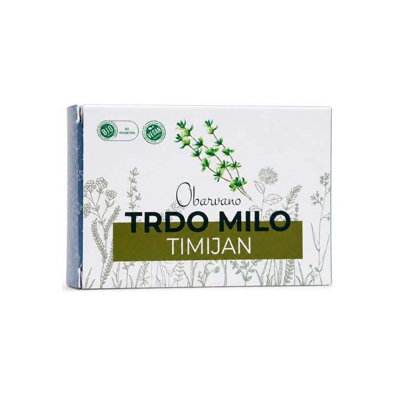 Savon solide bio au thym Cvetka (100 g)