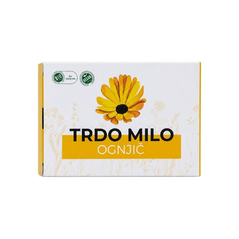 Savon solide bio au calendula Cvetka (100 g)