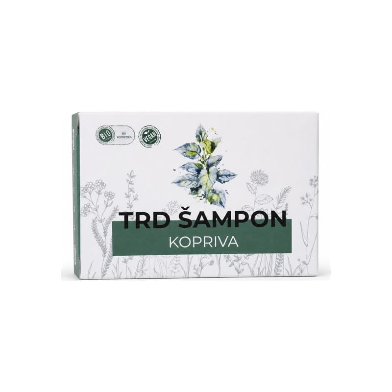 Shampoing solide bio à l’ortie Cvetka (100 g)