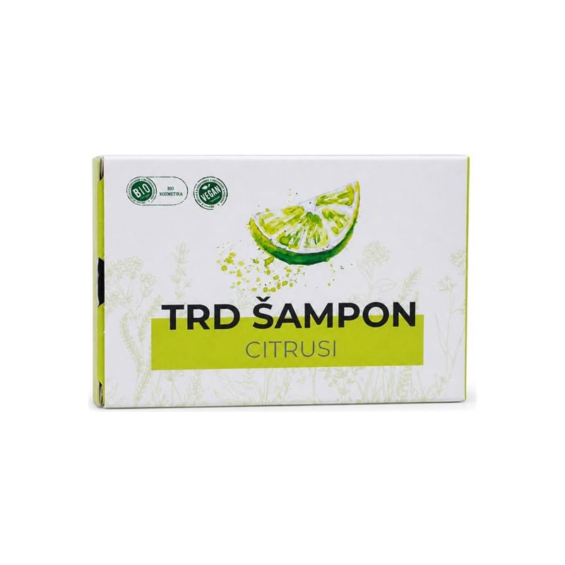 Shampoing solide bio aux agrumes Cvetka (100 g)