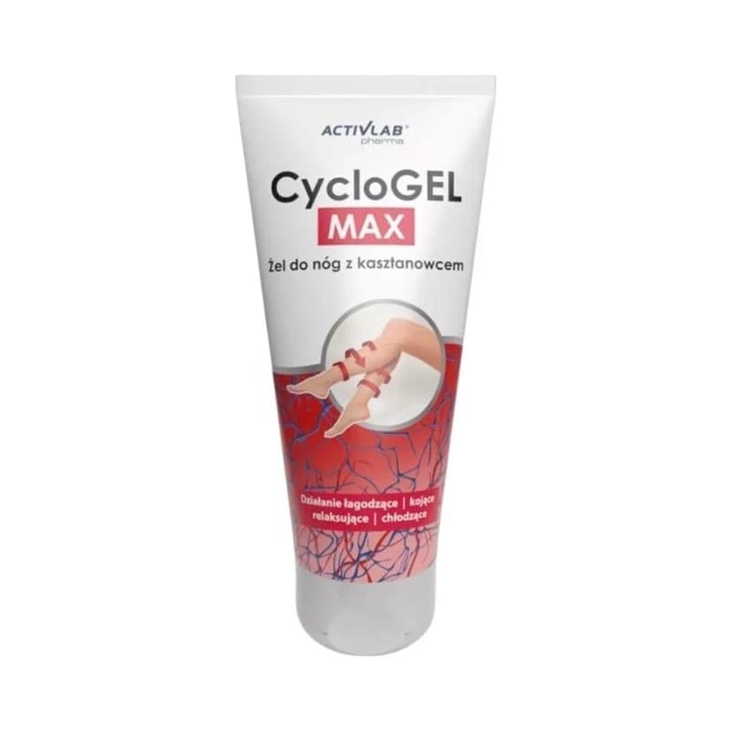 Gel pour les jambes au marronnier d’Inde – CycloGEL MAX Activlab Pharma (200 ml)