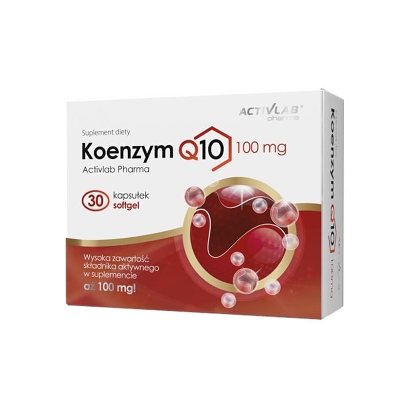 Coenzyme Q10 Activlab Pharma, 100 mg (30 capsules molles)