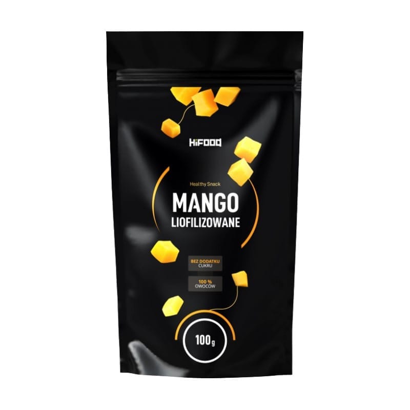 Mangue en tranches – lyophilisée HiFOOD (100 g)