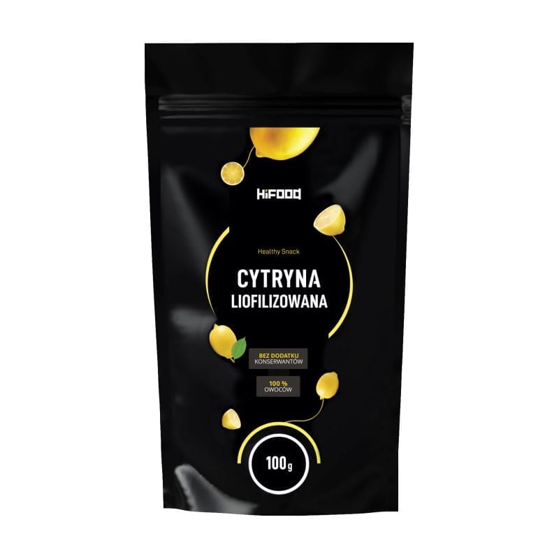 Poudre de citron – lyophilisée HiFOOD (100 g)
