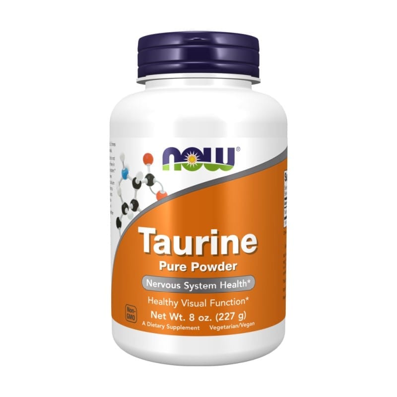 Taurine en poudre NOW (227 g)