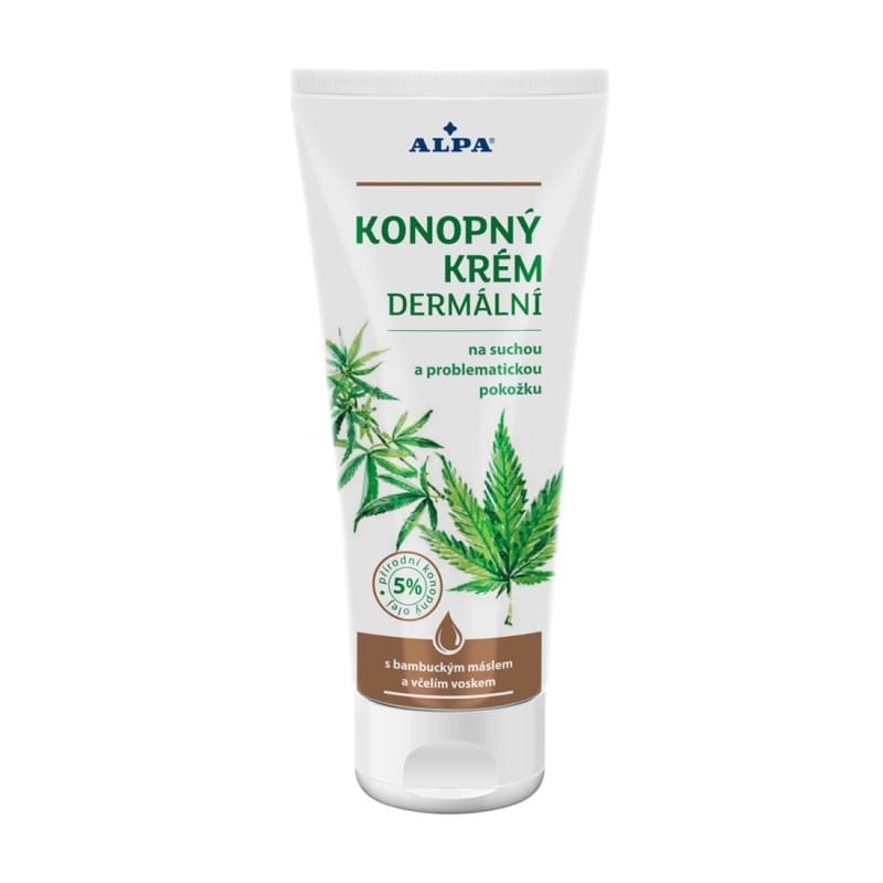 Crème dermique au chanvre pour peaux sèches et à problèmes Alpa (100 ml)