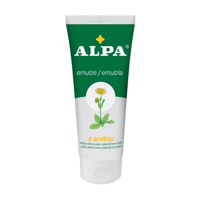 Émulsion de massage à l’arnica et au calendula Alpa (100 ml)