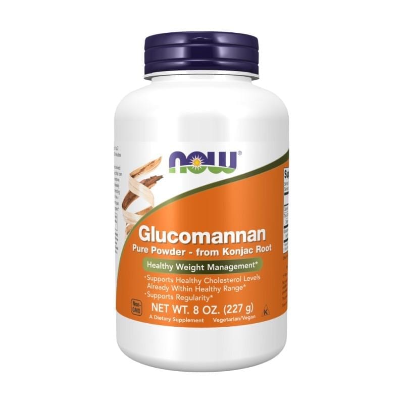 Glucomannane en poudre NOW (227 g)