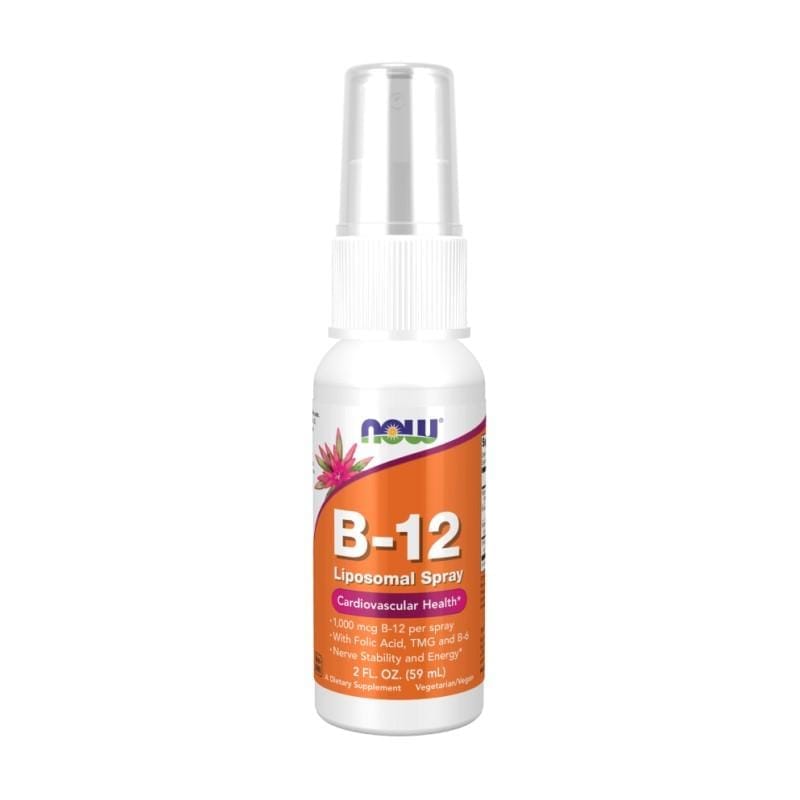Spray liposomal à la vitamine B-12 NOW (59 ml)